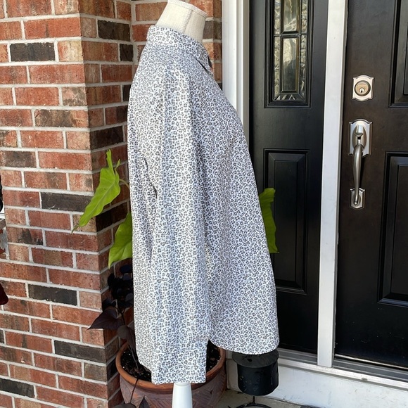 Land’s End No Iron Supima Button Up‎ Shirt - Picture 6 of 8